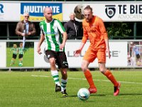 030 2016 Genemuiden HHC Hardenberg  02-07-2016: Voetbal: SC Genemuiden v HHC Hardenberg: Genemuiden/Martijn Jansen (l) of Genemuiden, Kevin Gortz (r) of HHC Hardenberg/